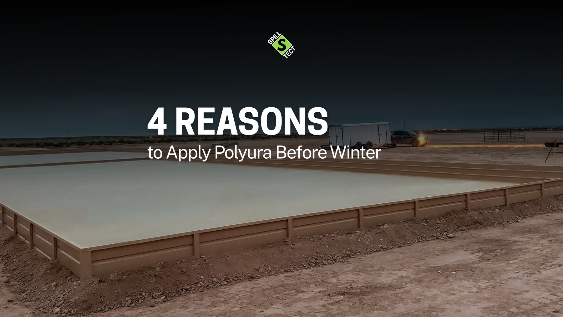 4 Reasons to Apply Polyurea Before Winter